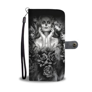 DAY OF THE DEAD PHONE COVER WALLET